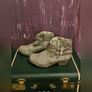 Jellypop Faux Leather Booties